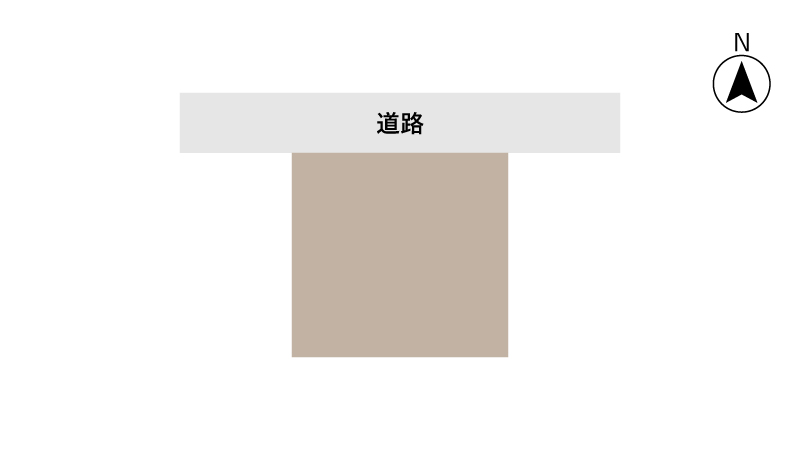 北面道路